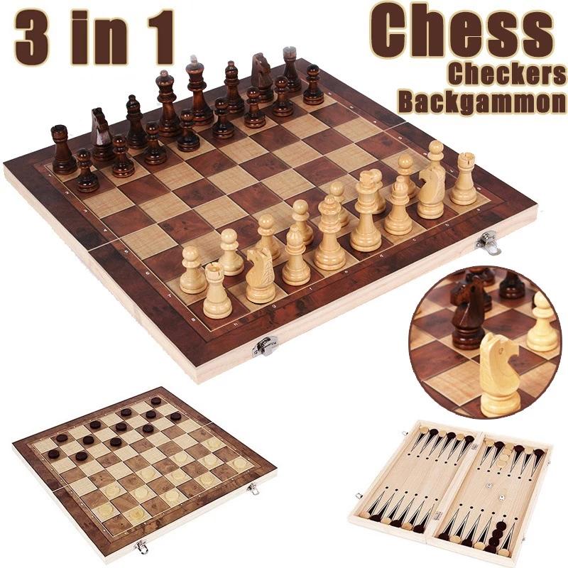 3D Printing Chess - 3 in 1 Chess Board, Folding