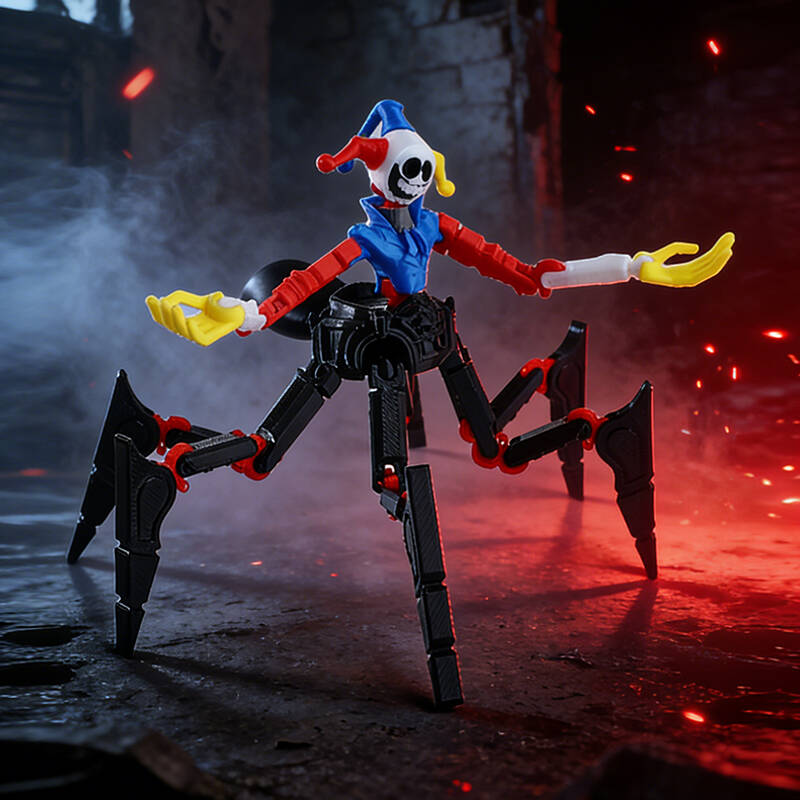 3D Printing Lego Bricks - 3D Printed Terror Monster Action Doll