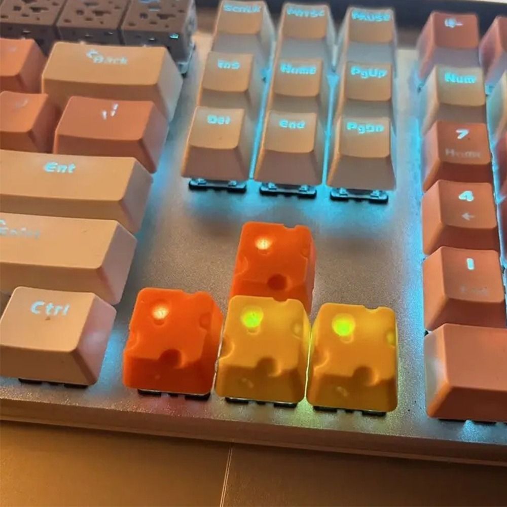 3D Printing Chess - 4pcs 3D Printing Chesse Cake Keycap