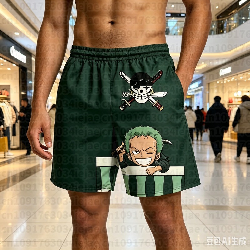 3D Printing Desk - One Piece 3D Print Shorts Shanks