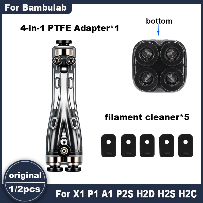 3D Printing Industry - Original 4 in 1 PTFE Adapter