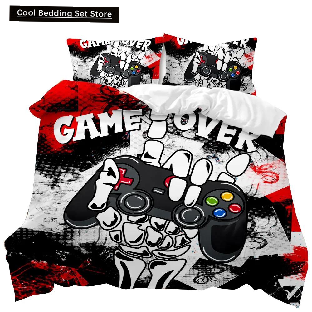 3D Printing Web - Gaming Duvet Cover Set Sugar Skull