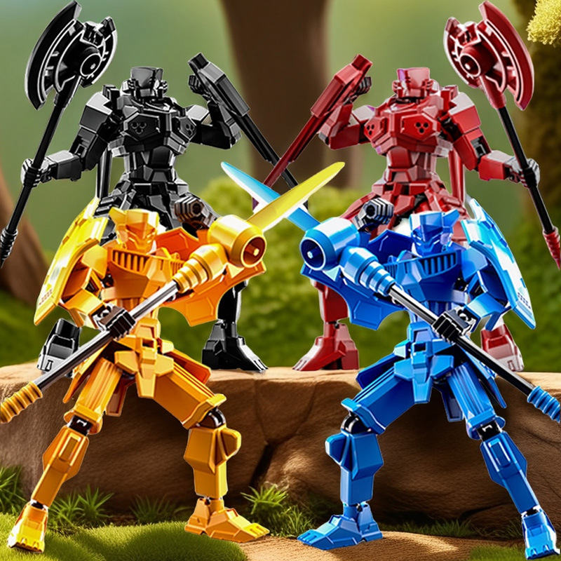 3D Printing Lego Bricks - 3D Printed Character Figure Knight Mannequin