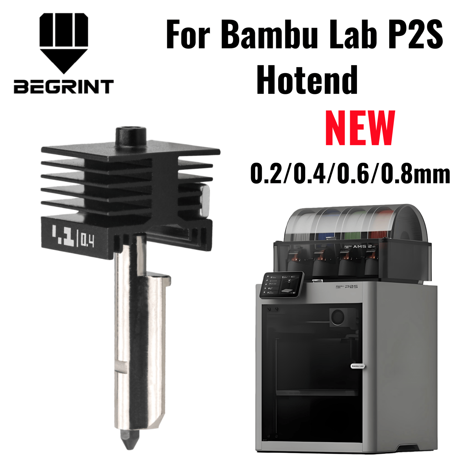 3D Printing Steel - For Bambu Lab P2S X2D Upgraded