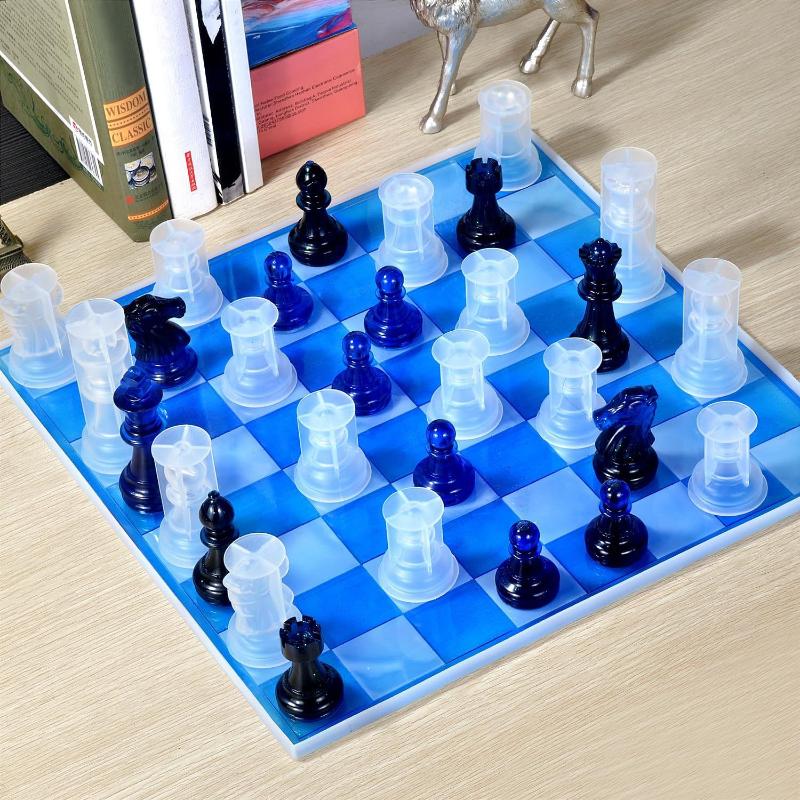 Resin Chess Set Mold With Ches - đánh giá và giá 3D Printing Chess