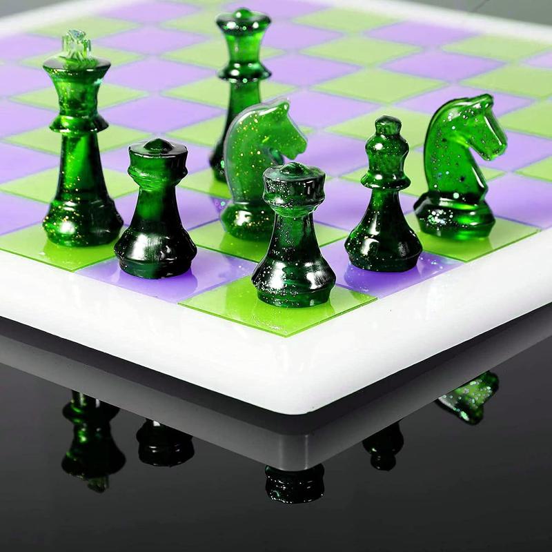 Resin Chess Set Mold With Ches - đánh giá và giá 3D Printing Chess