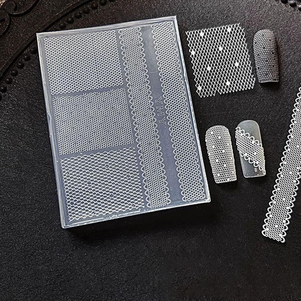 Silicone Lace Nail Art Stencil - đánh giá và giá 3D Printing Templates Free