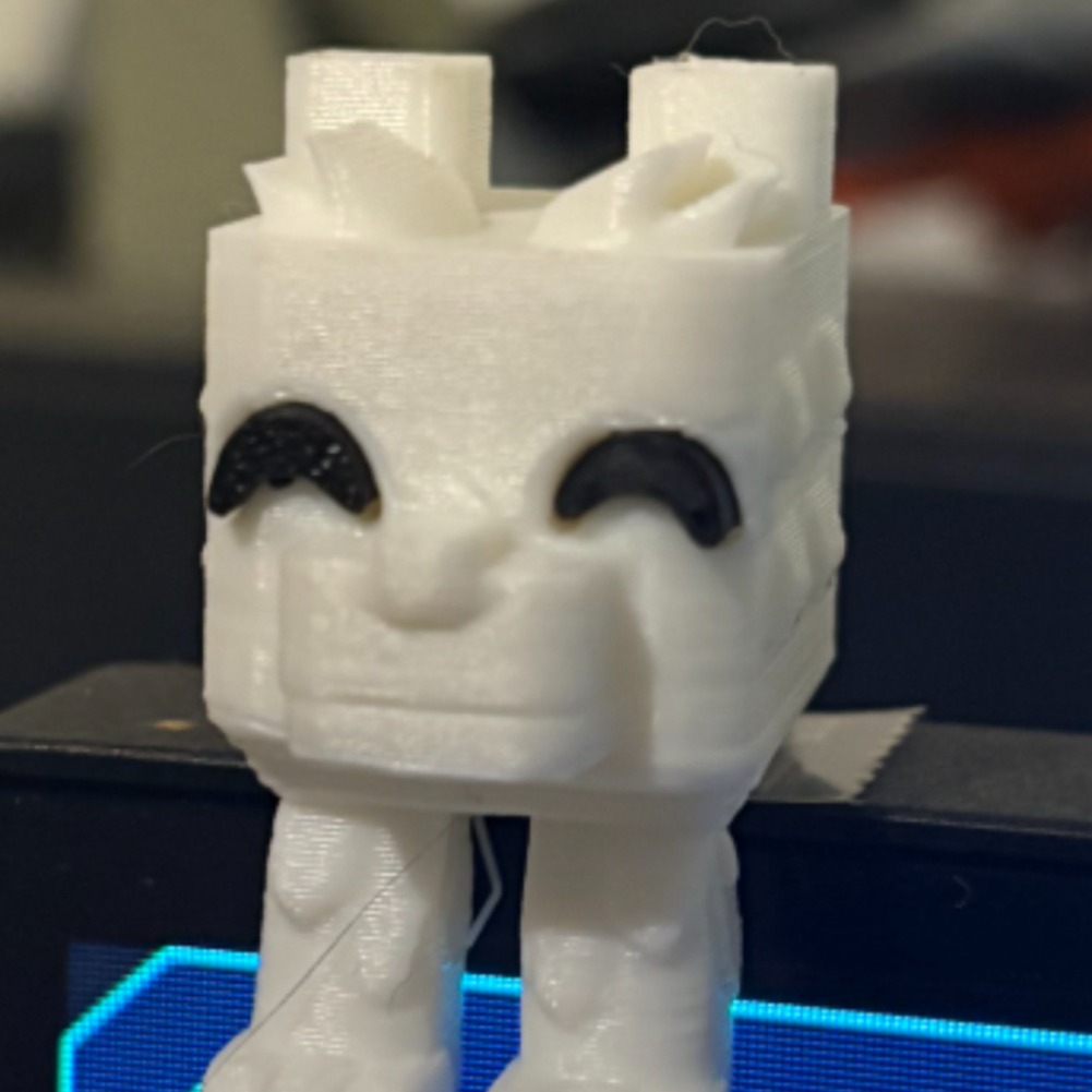 Cute Creeper Dog Computer Moni - đánh giá và giá 3D Printing Laptop