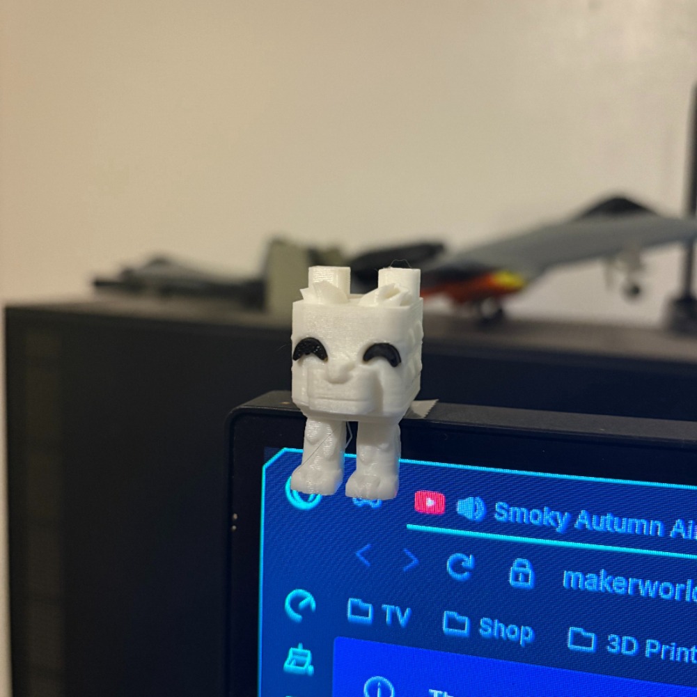 Cute Creeper Dog Computer Moni - đánh giá và giá 3D Printing Laptop