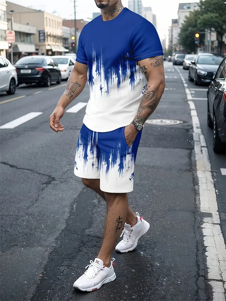 Men Women Gradient Texture T-s - đánh giá và giá 3D Printing Kpop