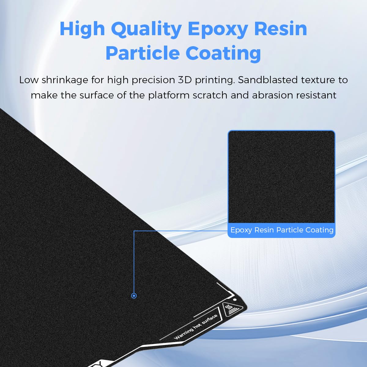 Creality Hi Epoxy Resin Build  - đánh giá và giá 3D Printing Creality