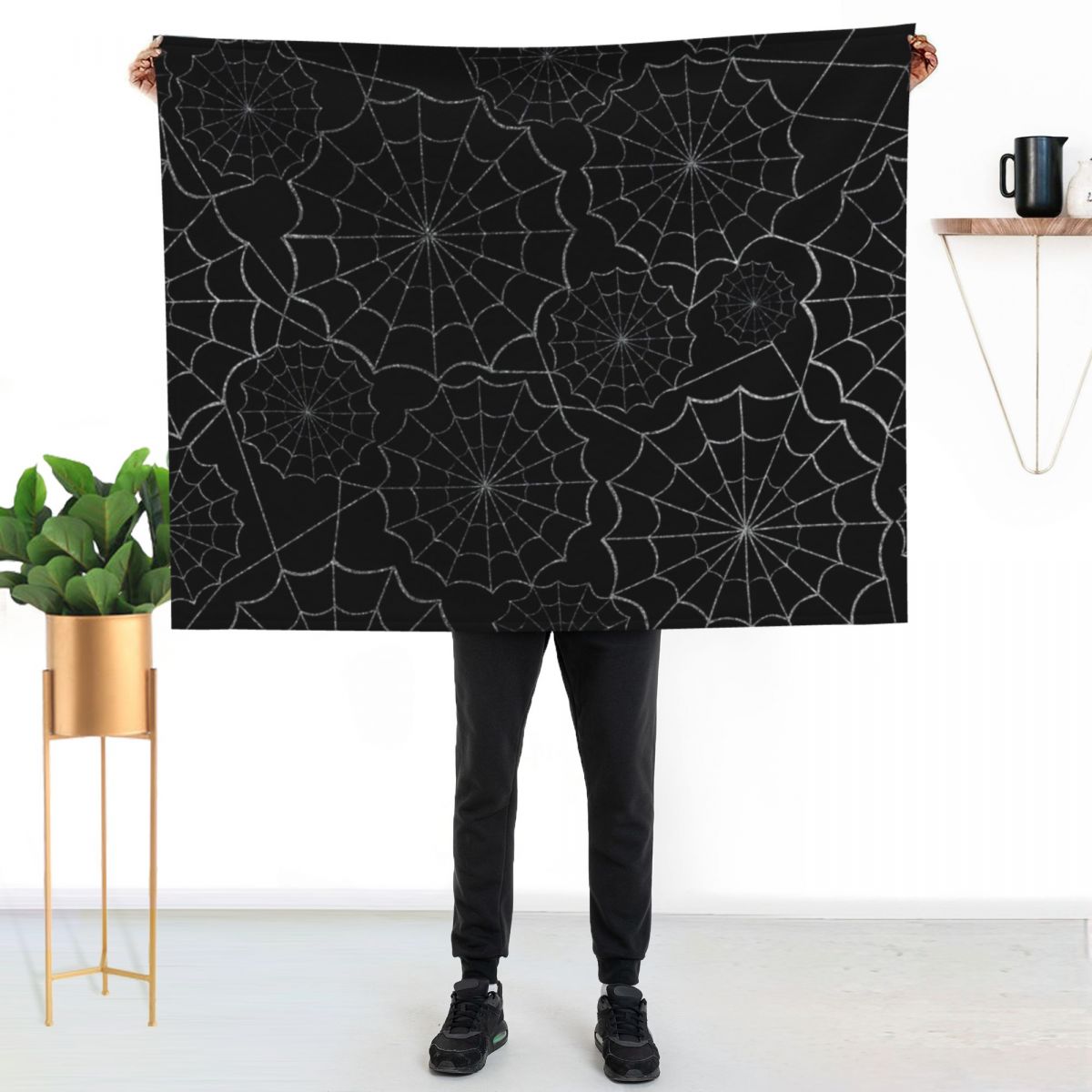 Spider Webs Throw Blanket Outd - đánh giá và giá 3D Printing Web
