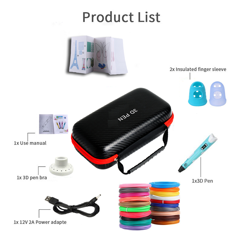3D Pen With LCD Screen Compati - đánh giá và giá 3D Printing Use
