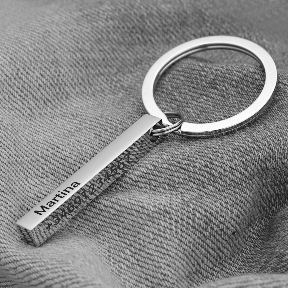 Stainless Steel Personalized K - đánh giá và giá 3D Printing Keychain