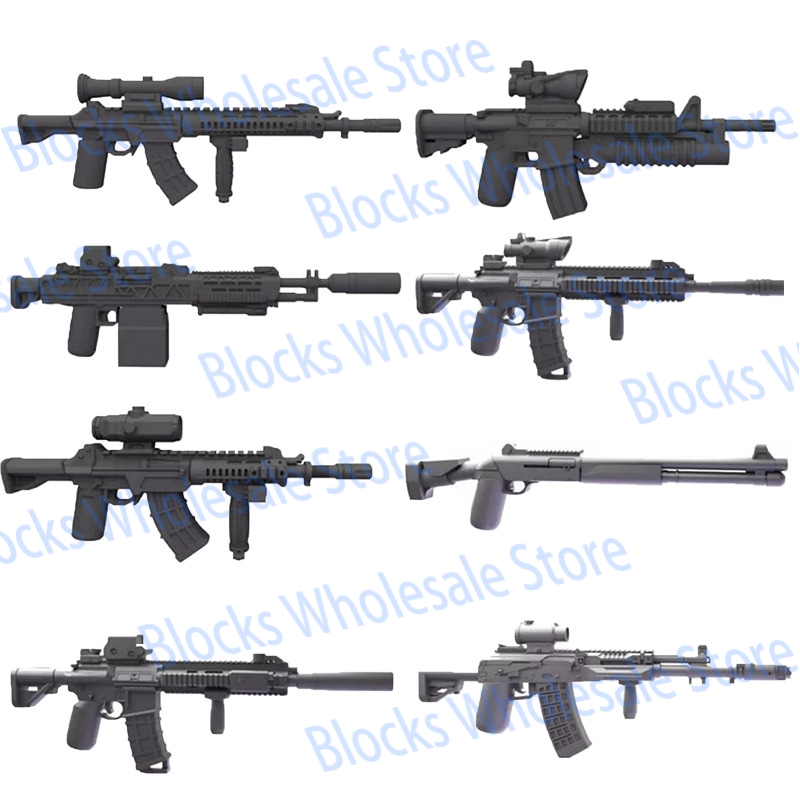 MOC Military Figure Equipment  - đánh giá và giá 3D Printing Lego Bricks