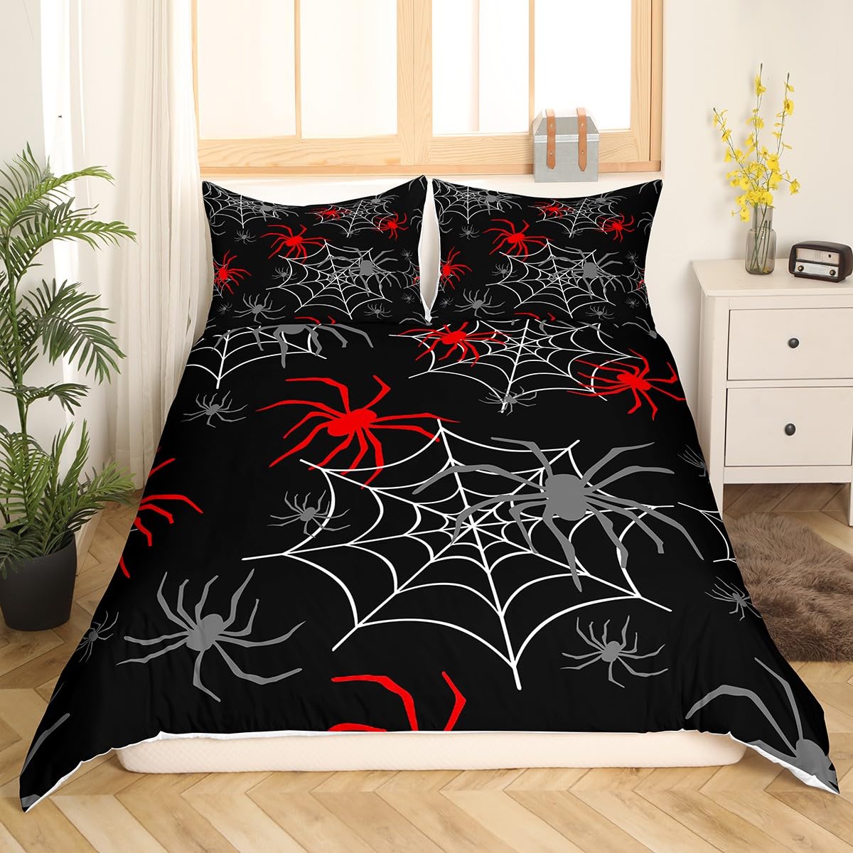 Halloween Spider Web Twin Quee - đánh giá và giá 3D Printing Web