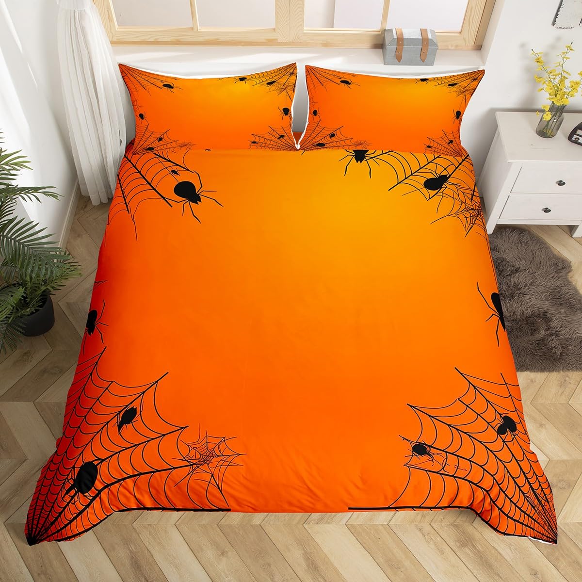 Halloween Spider Web Twin Quee - đánh giá và giá 3D Printing Web