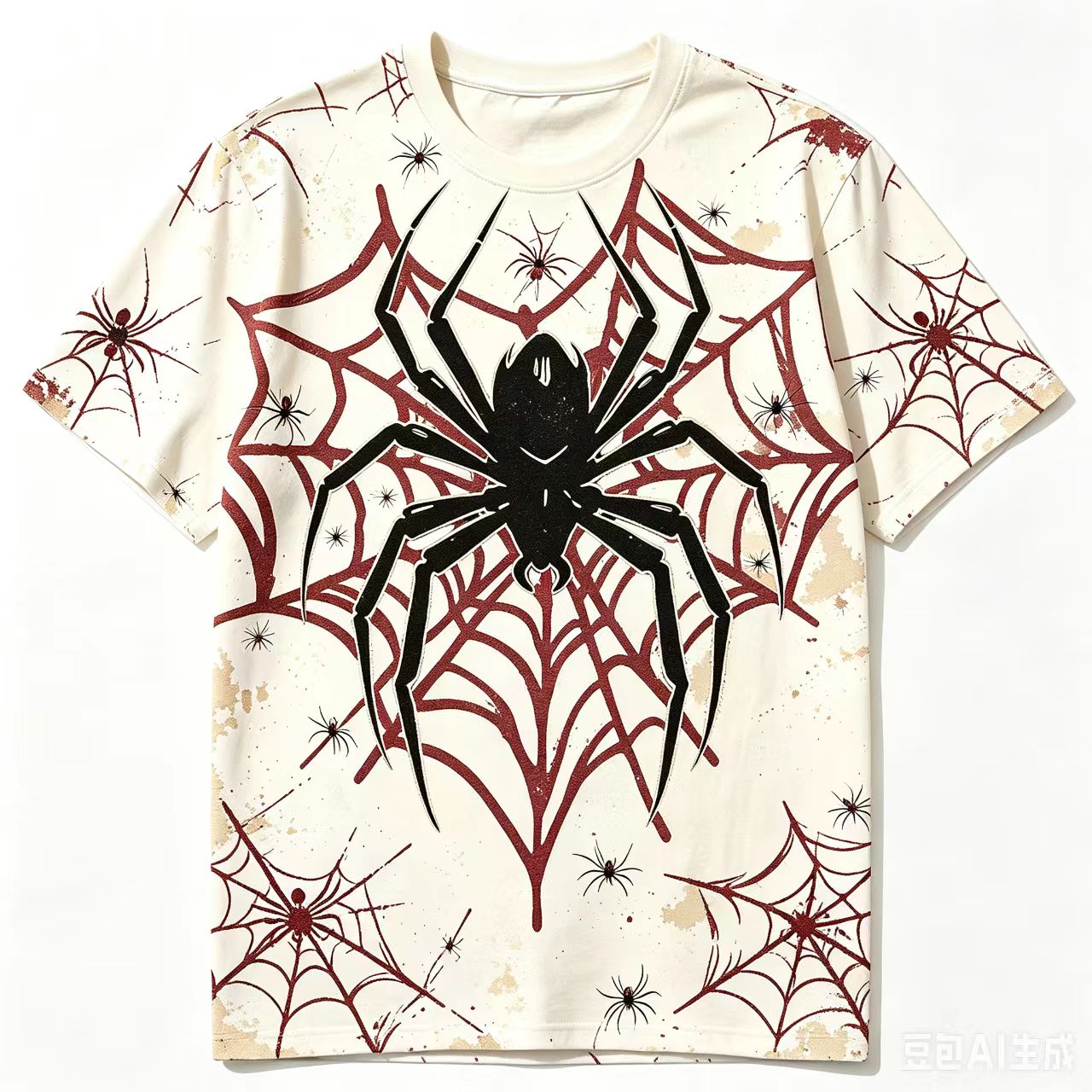 Novel Spider Web T-Shirt Men's - đánh giá và giá 3D Printing Web