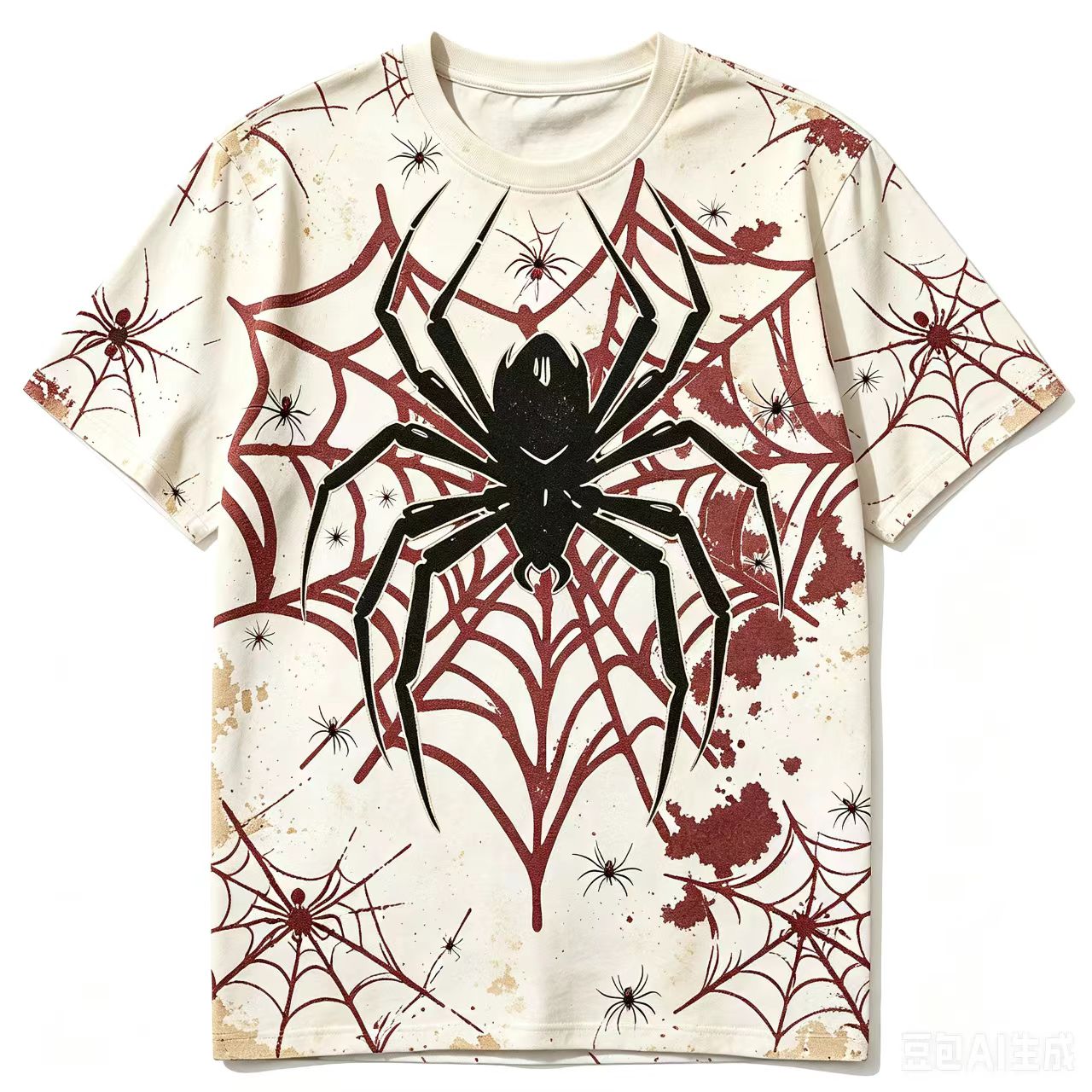 Novel Spider Web T-Shirt Men's - đánh giá và giá 3D Printing Web