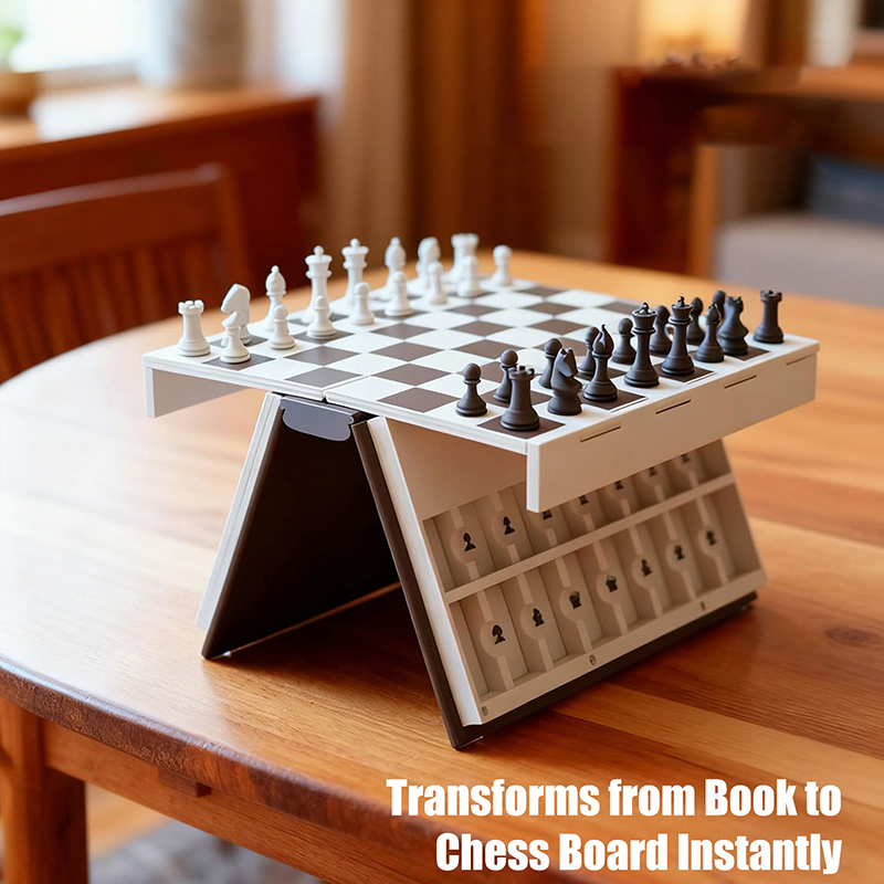 Chess Set 3D Printed Book Fold - đánh giá và giá 3D Printing Chess
