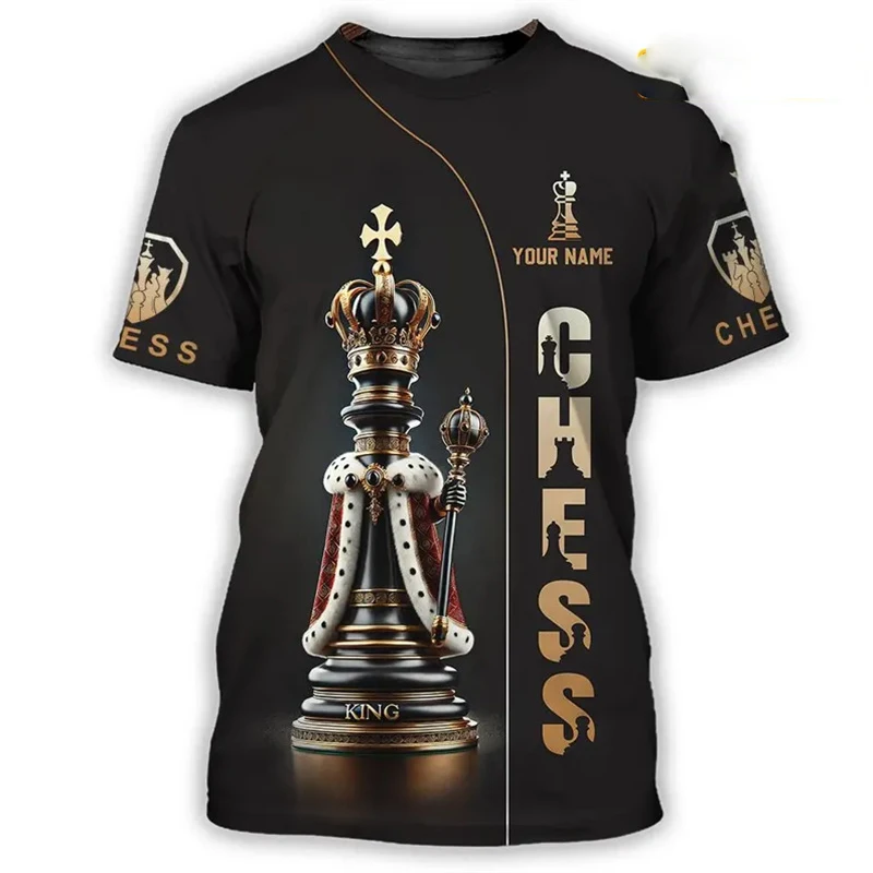 Chess King Funny T-shirt For M - đánh giá và giá 3D Printing Chess
