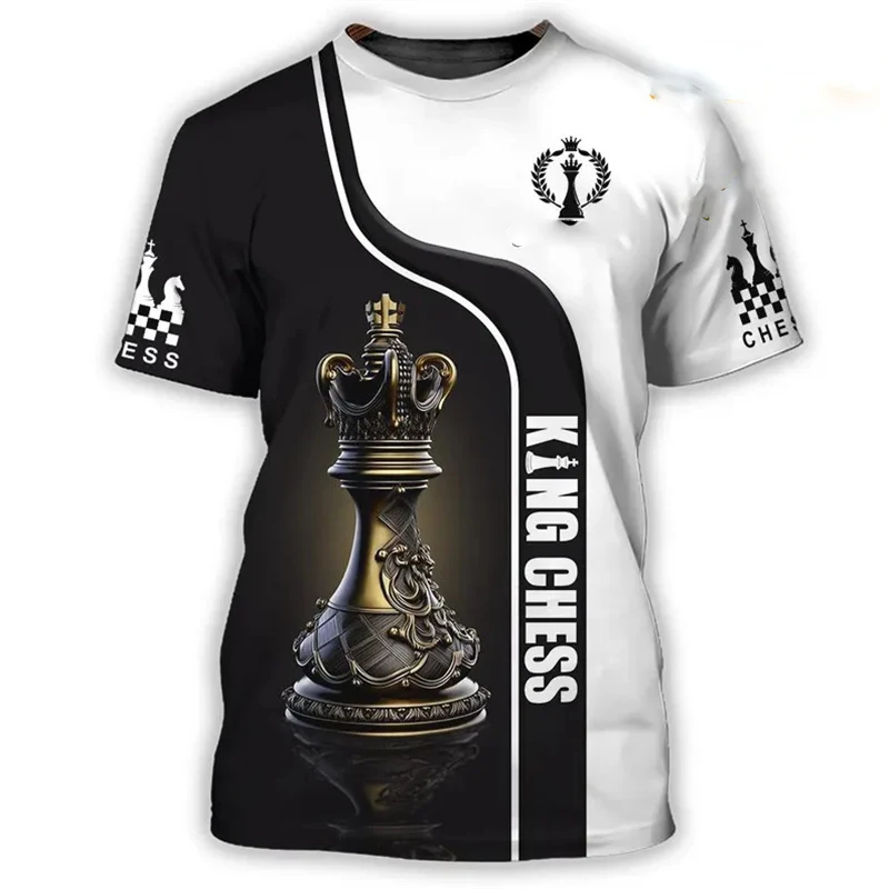 Chess King Funny T-shirt For M - đánh giá và giá 3D Printing Chess