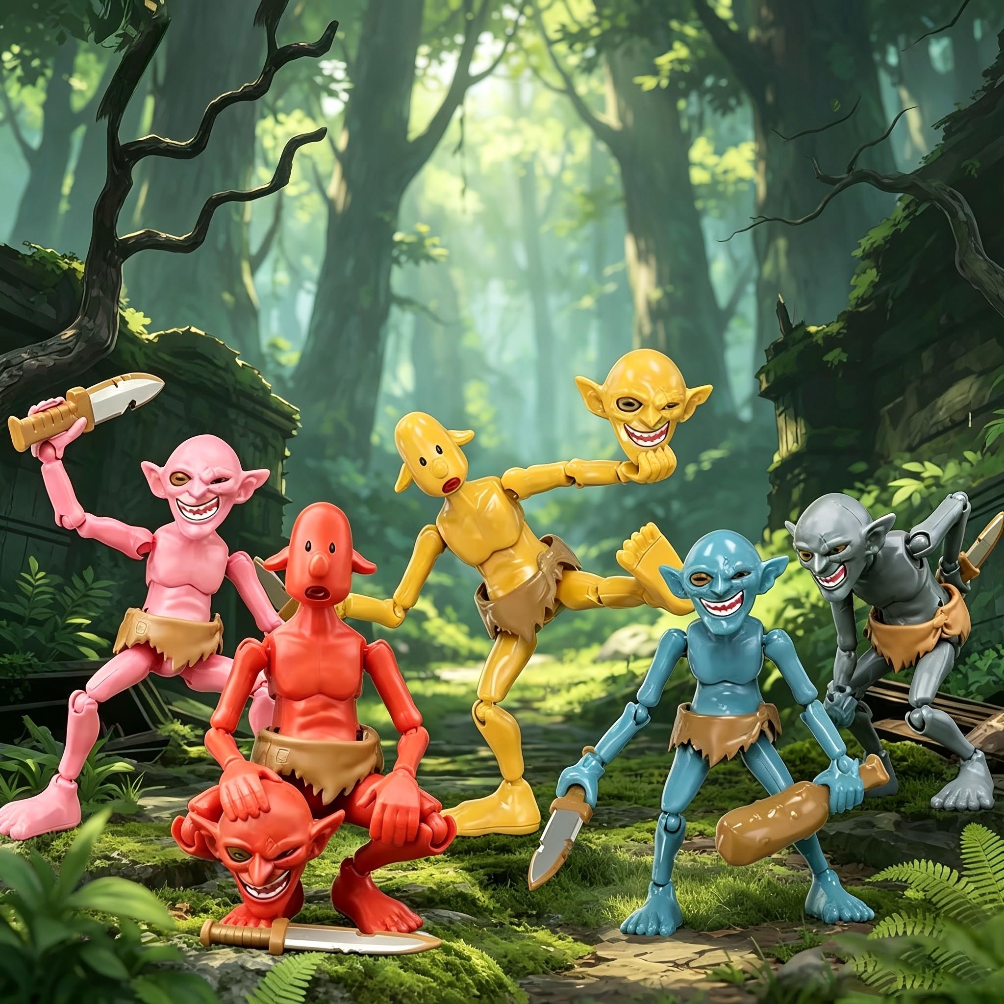 3D Printed Goblin Multi-Jointe - đánh giá và giá 3D Printing Lego Bricks