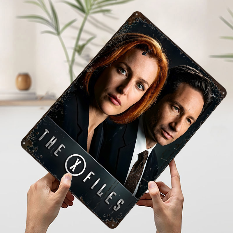 The X-Files Movie Poster Retro - đánh giá và giá 3D Printing File Free