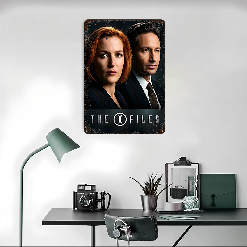The X-Files Movie Poster Retro - đánh giá và giá 3D Printing File Free