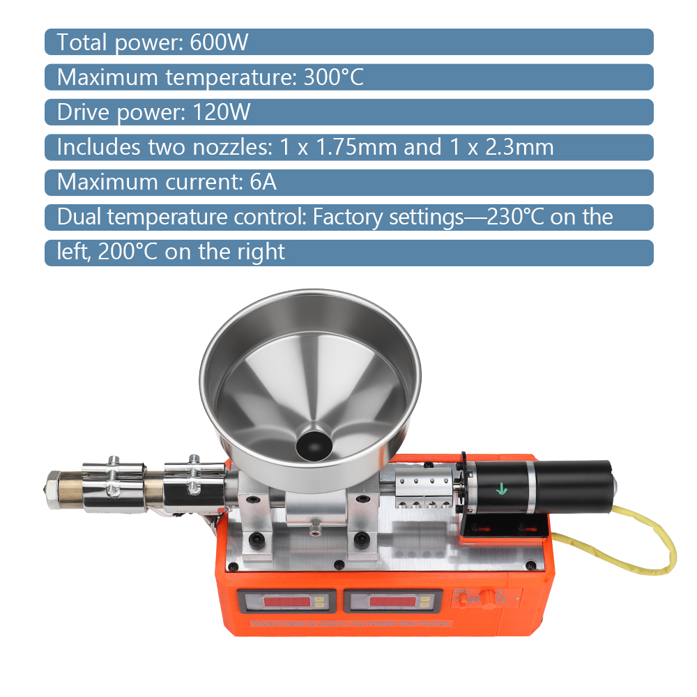Desktop Lab Small Single Screw - đánh giá và giá 3D Printer Extruder