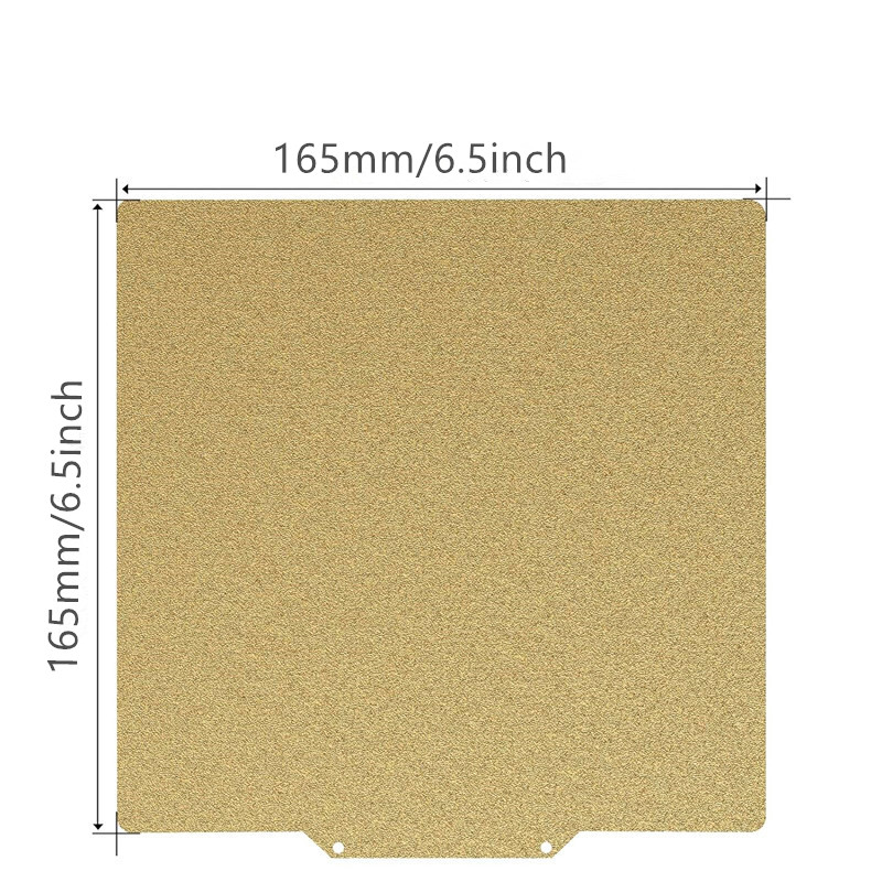Ender-2 Pro 165x165mm PEI Shee - đánh giá và giá 3D Printing Steel