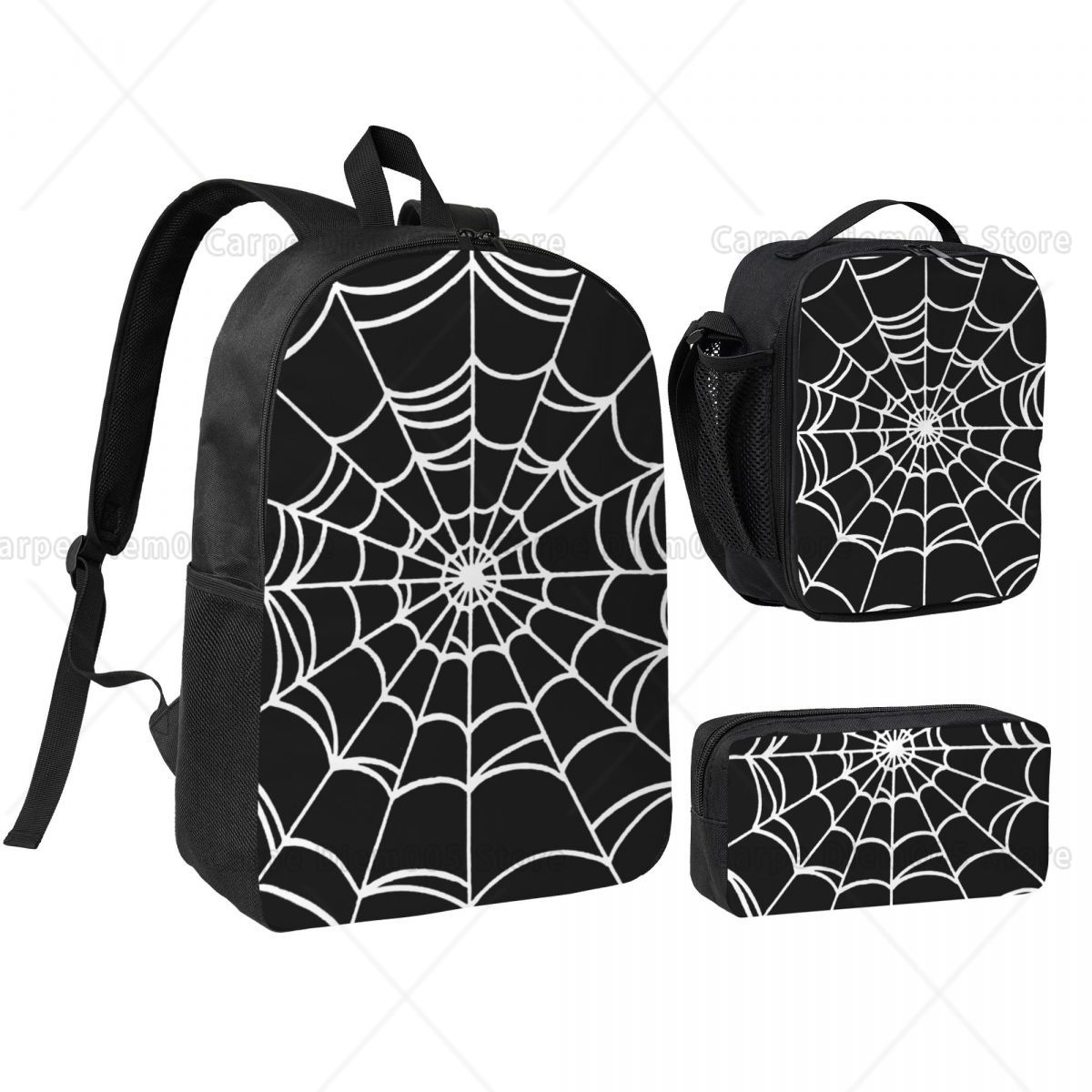 Black Web Spider Prints Backpa - đánh giá và giá 3D Printing Web