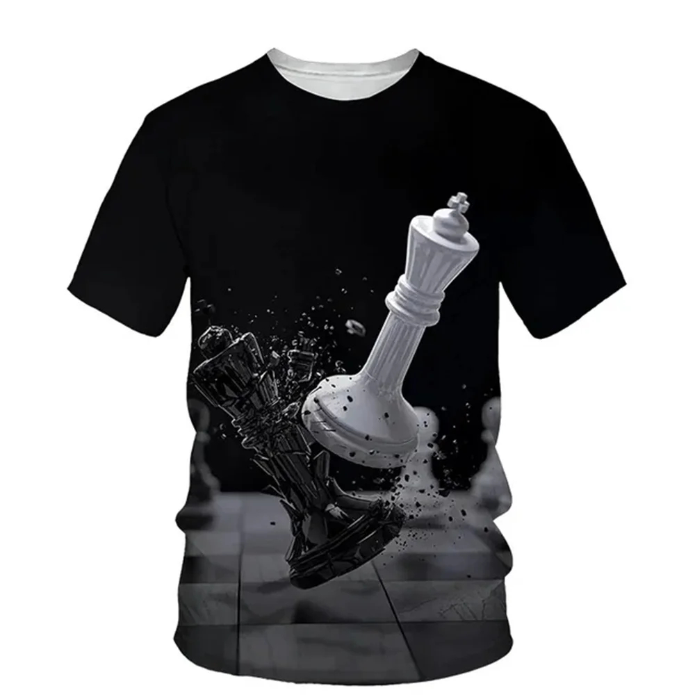 Summer Chess 3D Print T-Shirts - đánh giá và giá 3D Printing Chess