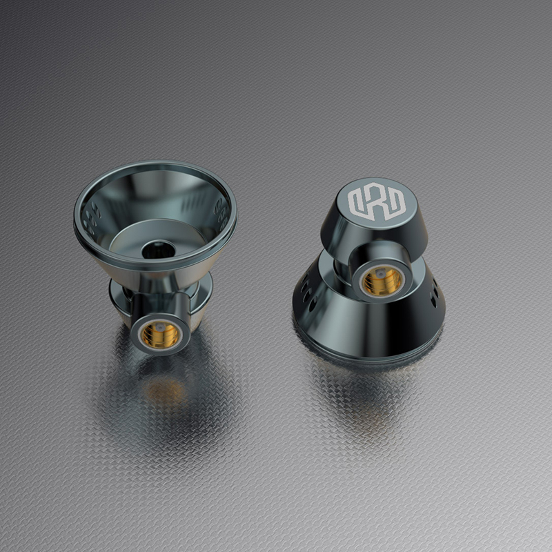 Flat-headphone 15.4mm Wind Chi - đánh giá và giá 3D Printing Aluminium