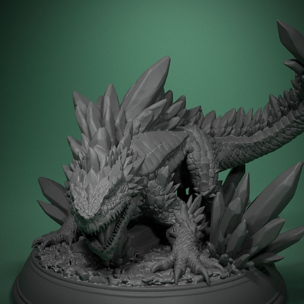 Crystal Lizard Board Game Ches - đánh giá và giá 3D Printing Chess