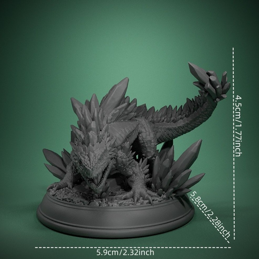 Crystal Lizard Board Game Ches - đánh giá và giá 3D Printing Chess