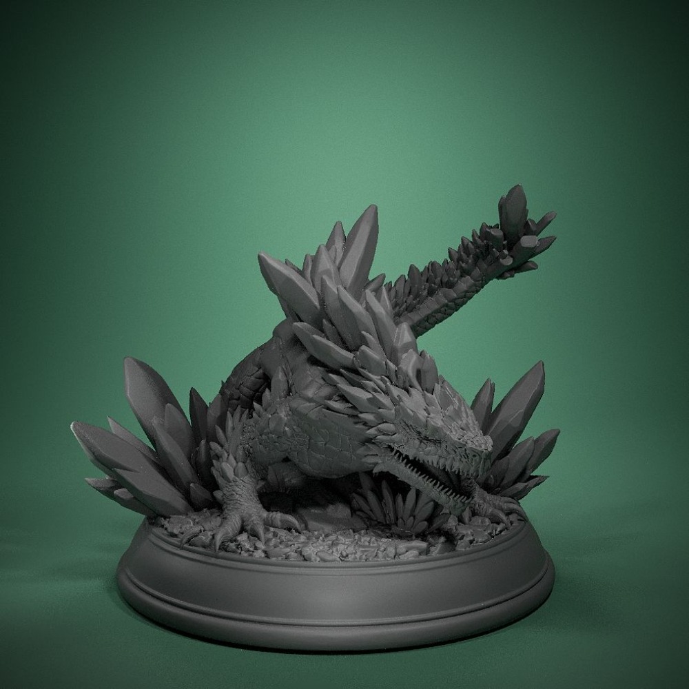 Crystal Lizard Board Game Ches - đánh giá và giá 3D Printing Chess