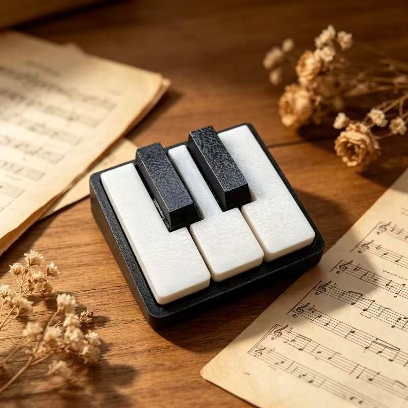 Fun 3D Printed Piano Keyboard  - đánh giá và giá 3D Printing Keychain