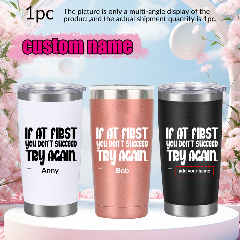 1pc Customized Name 20oz Car C - đánh giá và giá 3D Printing Steel