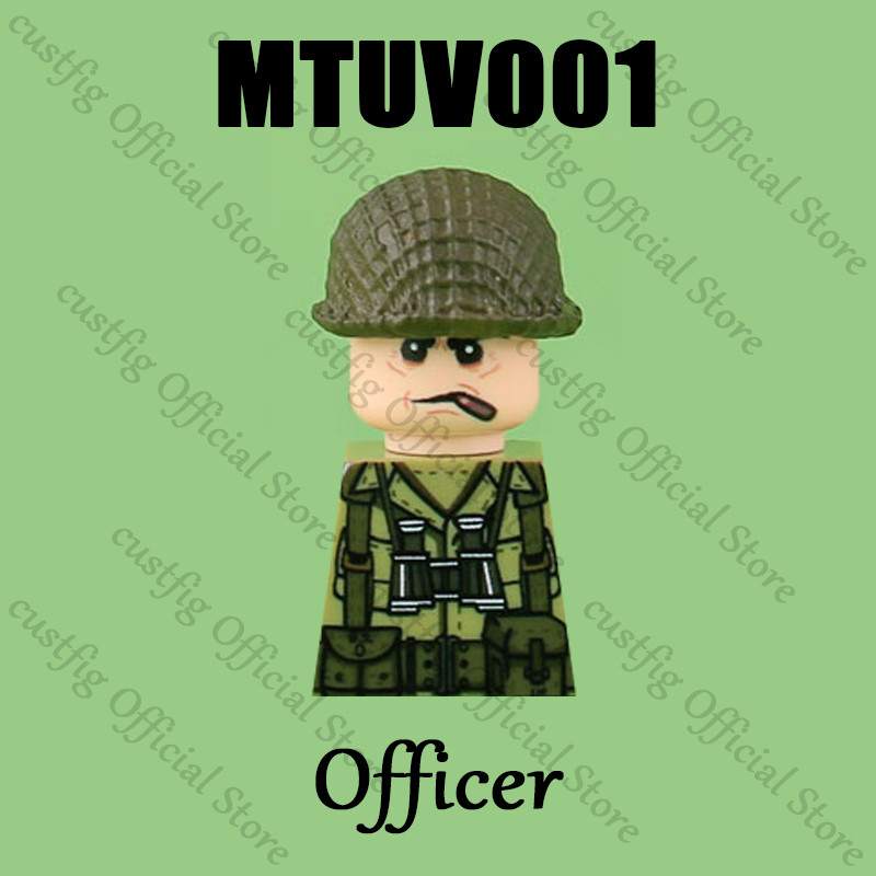 WW2 Soldier Figures Weapon 3D  - đánh giá và giá 3D Printing Lego Bricks