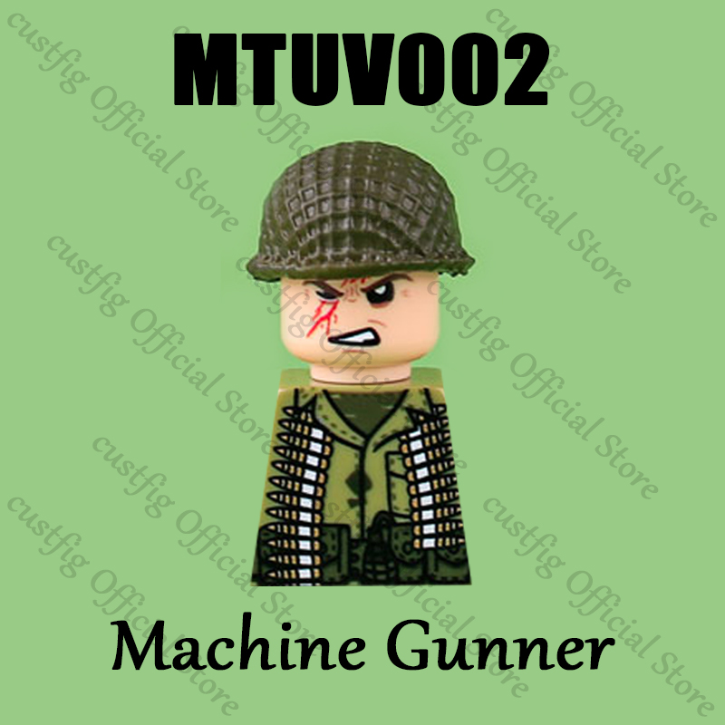 WW2 Soldier Figures Weapon 3D  - đánh giá và giá 3D Printing Lego Bricks