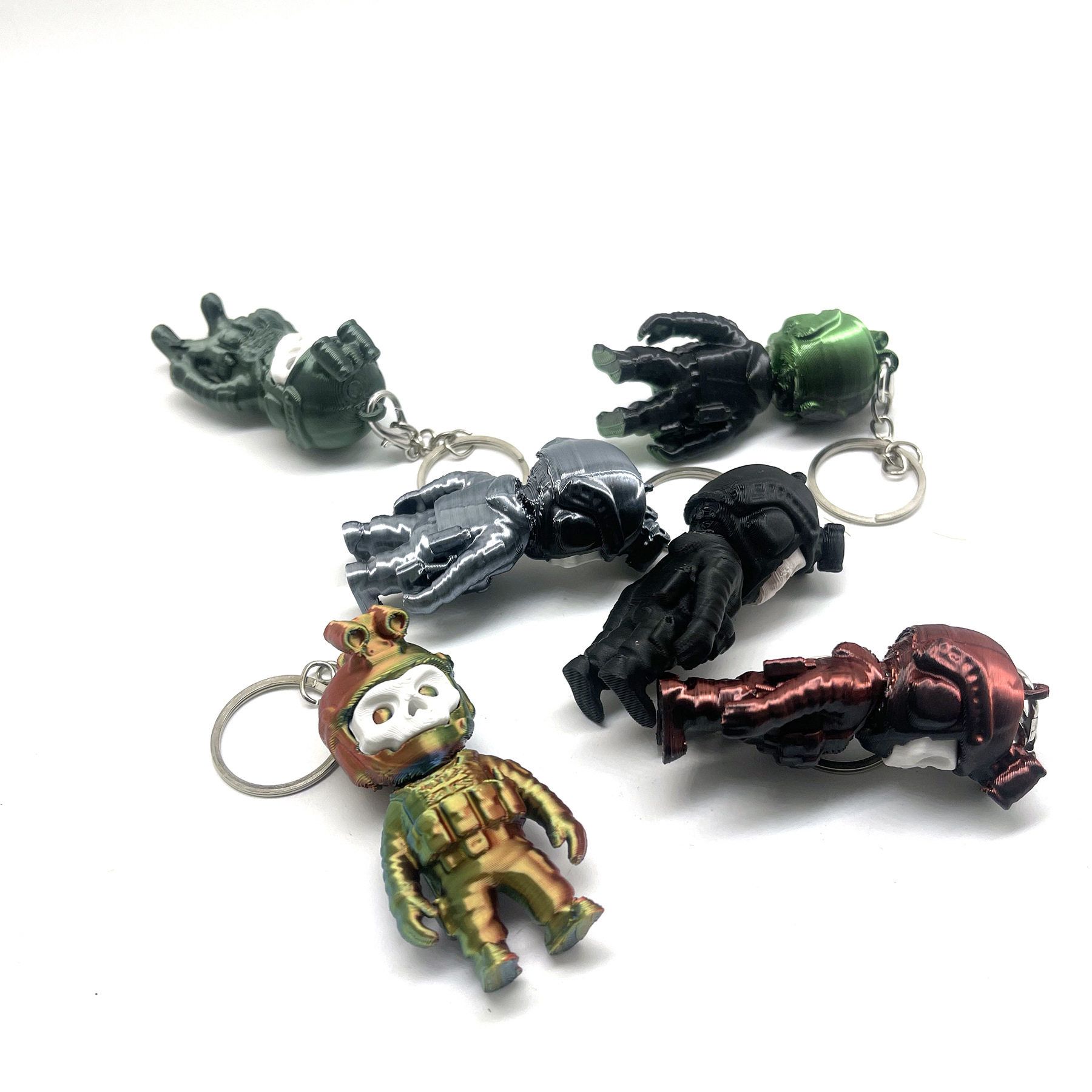 2026 Cute Ghost Warrior Callin - đánh giá và giá 3D Printing Keychain