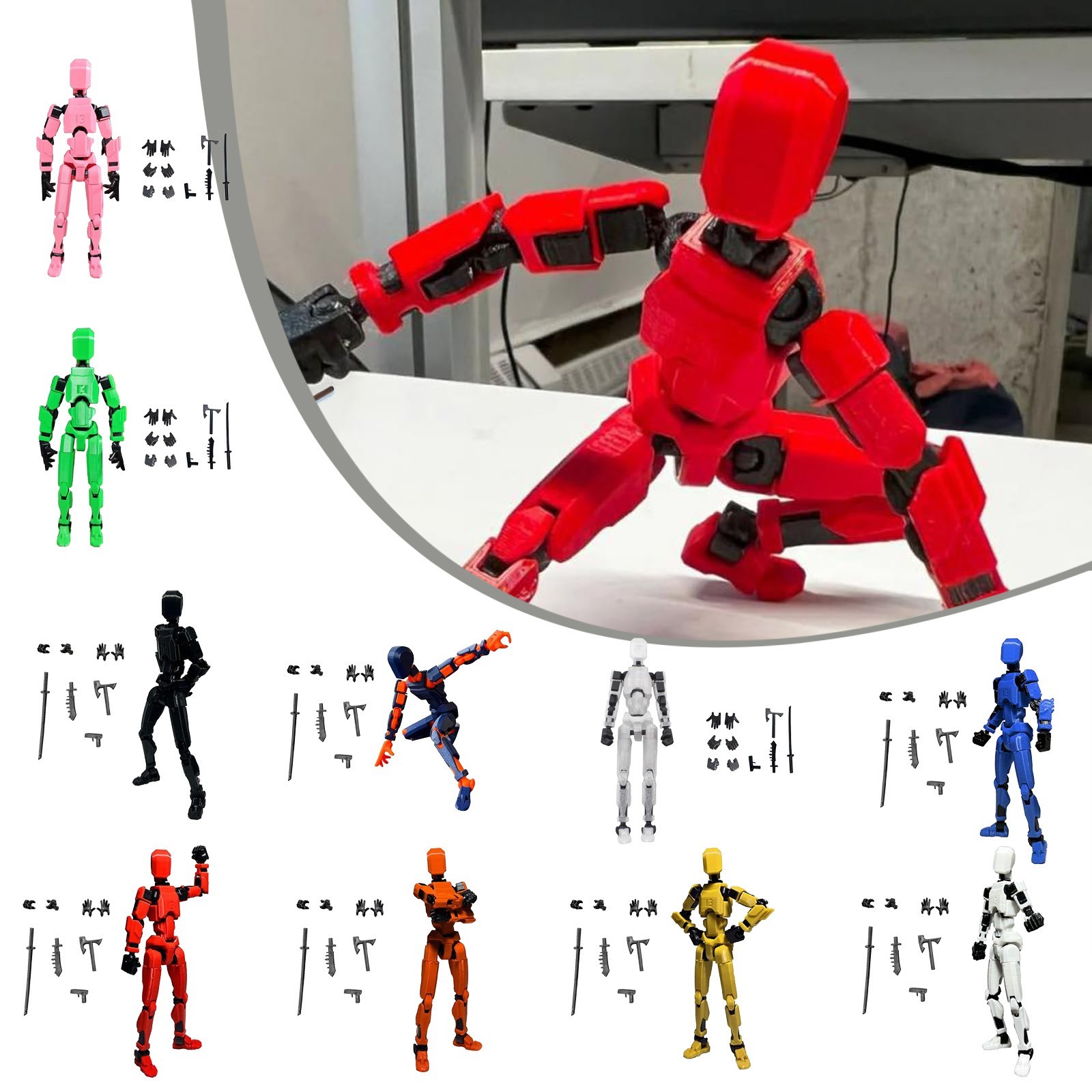Titan 13 With Wings Figure Toy - đánh giá và giá 3D Printing Aluminium