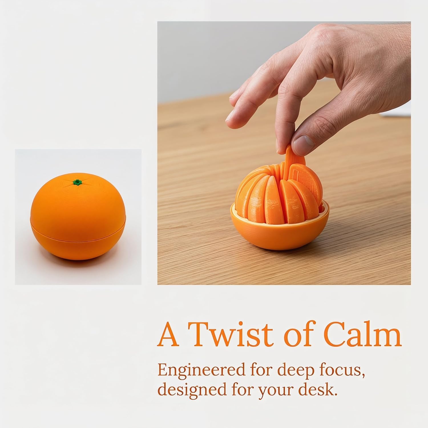 3D Printed Twisty Fidget Citru - đánh giá và giá 3D Printing Desk
