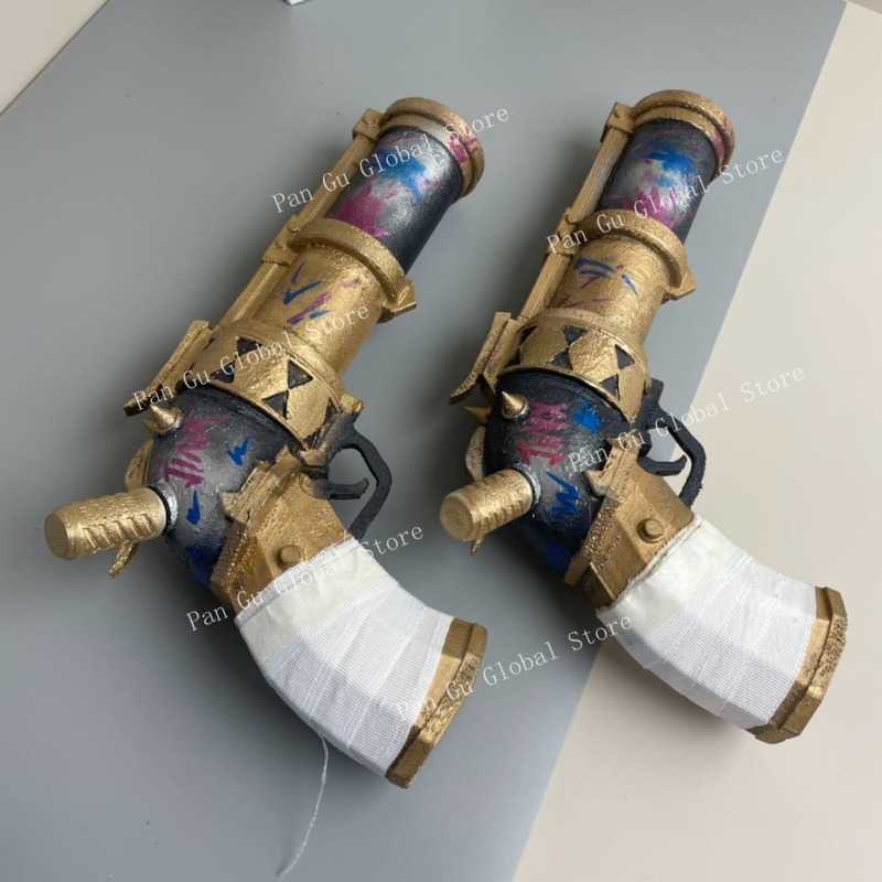 28cm/11.02in Jinx Pistol Custo - đánh giá và giá 3D Printing Use
