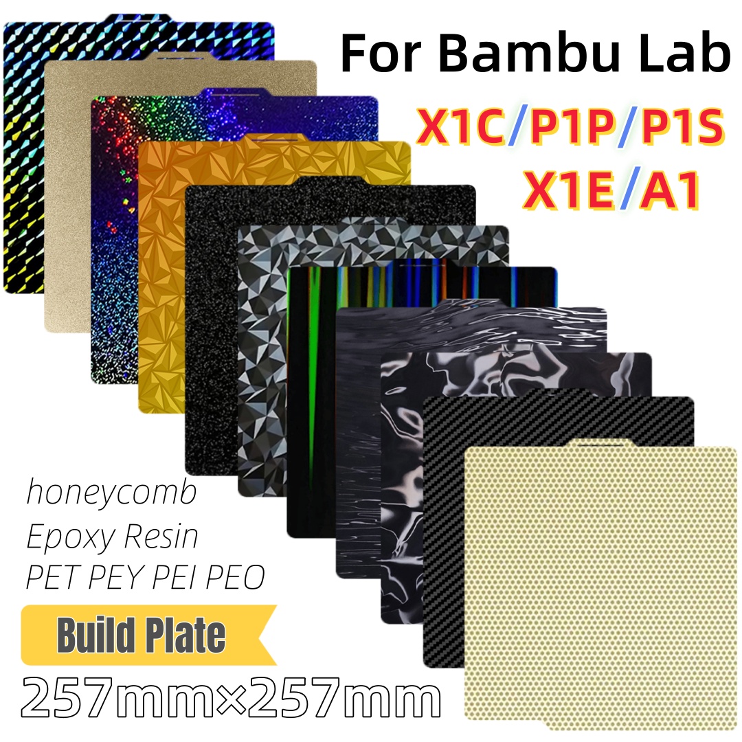 Build Plate 257x257 Spring Ste - đánh giá và giá 3D Printing Steel