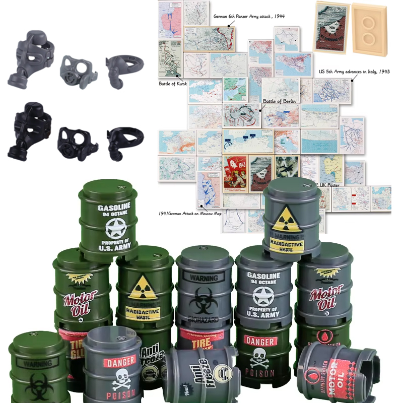 Military Building Blocks 3D Ci - đánh giá và giá 3D Printing Lego Bricks