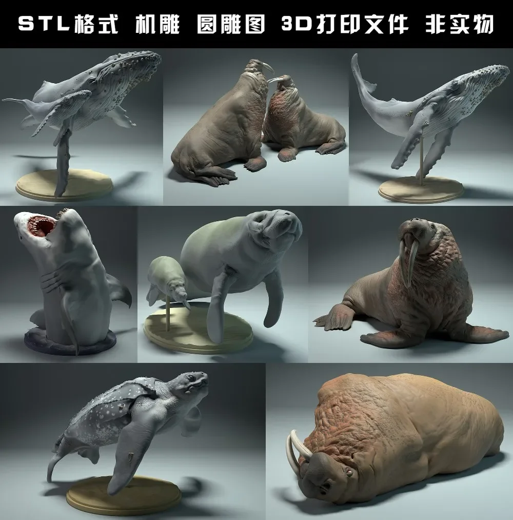 animals, polar bear, takin, wo - đánh giá và giá 3D Printing File Free