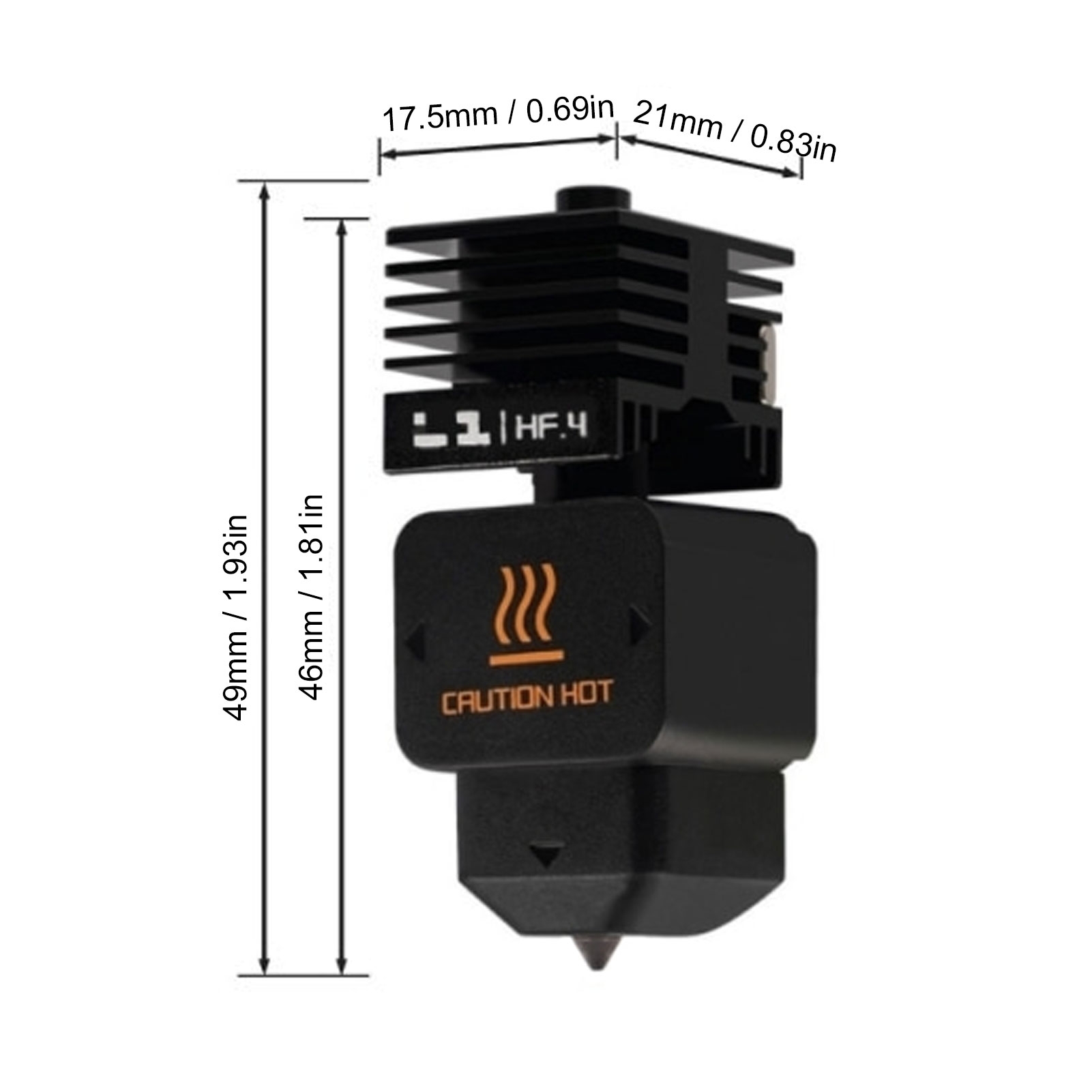 E5 High Flow Hotend Replacemen - đánh giá và giá 3D Printing Steel