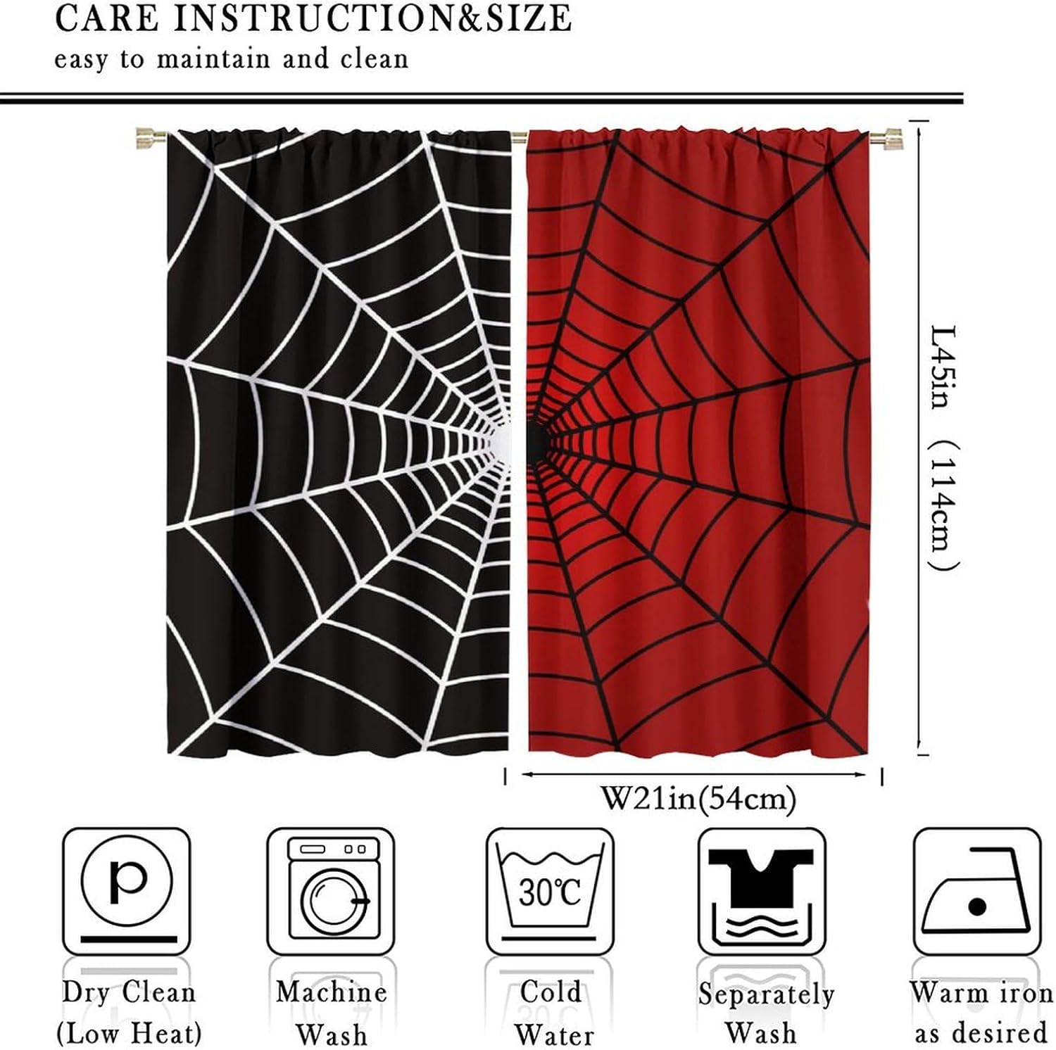 Spider Web Window Curtains, Bl - đánh giá và giá 3D Printing Web